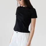 Black Basic Tee