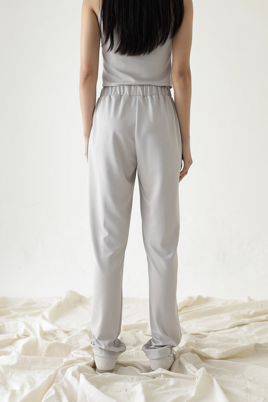Muted Grey Fall Trousers