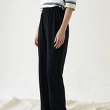 Black Fall Trousers