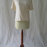 [DEFECT] Beige Basic Tee L