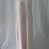 [DEFECT] Cream Eyre Drawstring Dress M