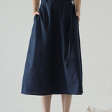 Navy Maine Skirt