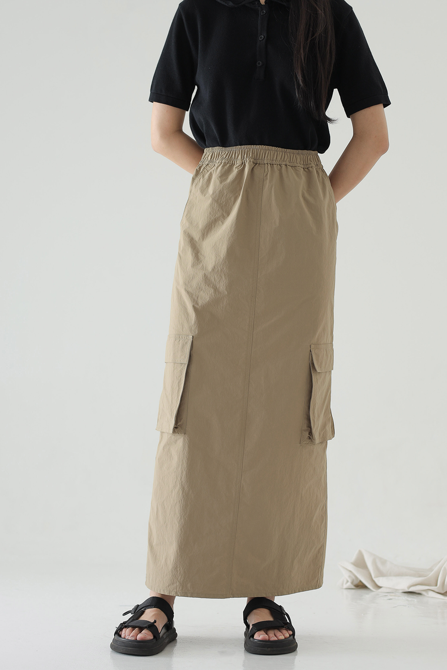 Nut Delft Maxi Cargo Skirt