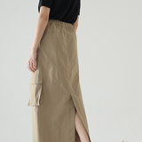 Nut Delft Maxi Cargo Skirt