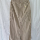 [DEFECT] Beige Gene Maxi Skirt S,L