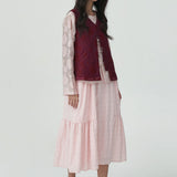 Wine Maroon Narei