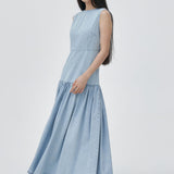 Spire Dress Denim Frost