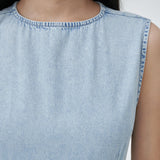 Spire Dress Denim Frost