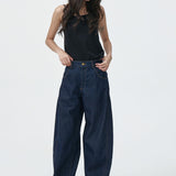 Denim Midnight Barrel Pants