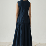 Spire dress in Midnight Blue