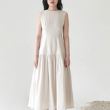 Spire dress in Pearl