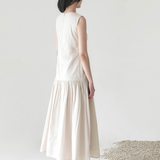 Spire dress in Pearl