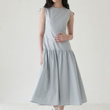 Spire Dress Winter Sky