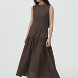 Spire Dress Walnut