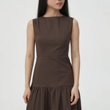 Spire Dress Walnut