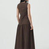 Spire Dress Walnut