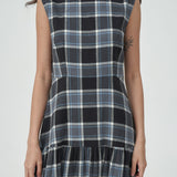 Spire Dress Flanel Dark Slate