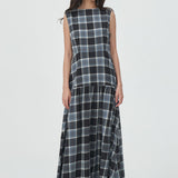 Spire Dress Flanel Dark Slate