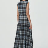 Spire Dress Flanel Dark Slate