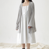 Offwhite Waves Linen