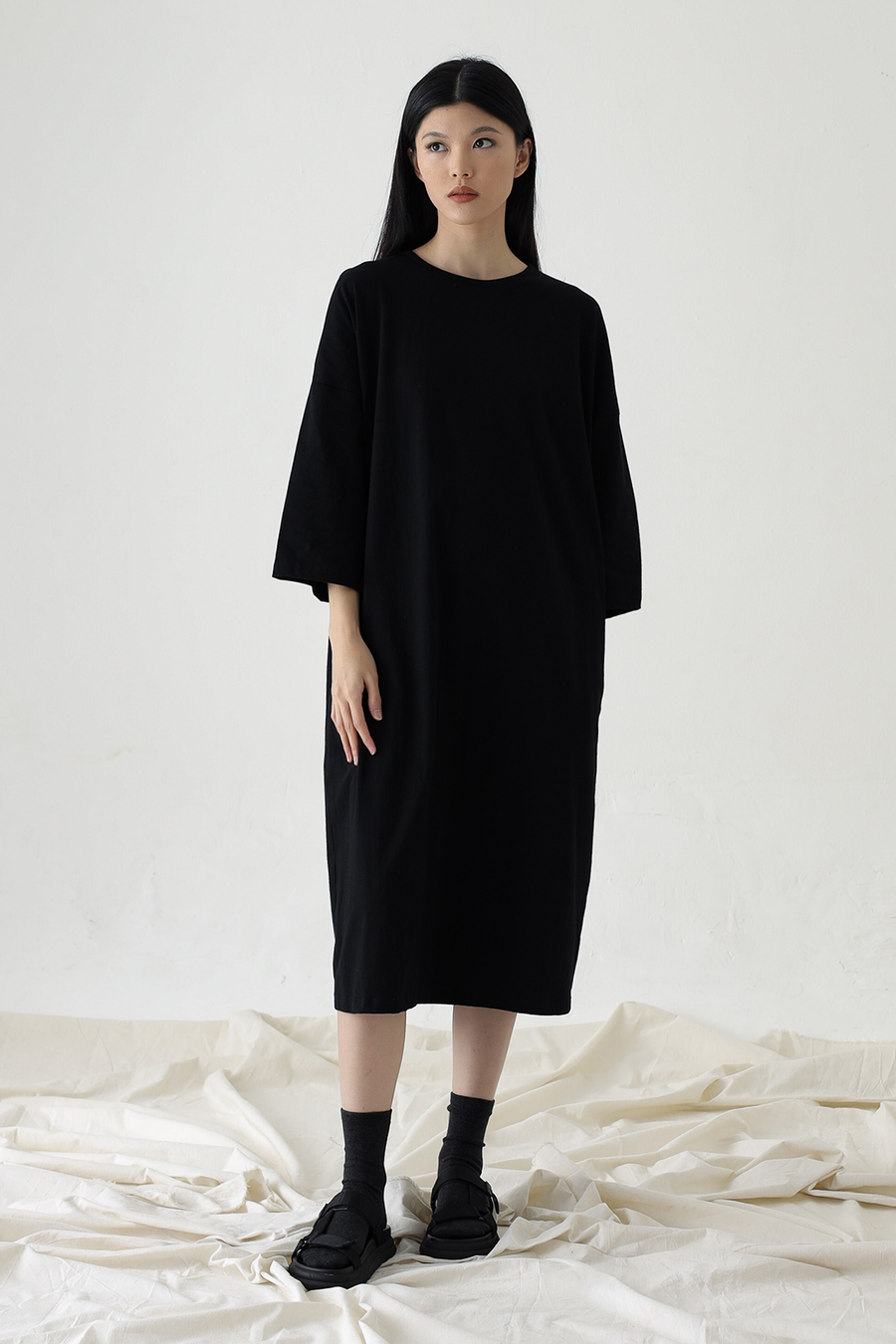 Black Billow Dress