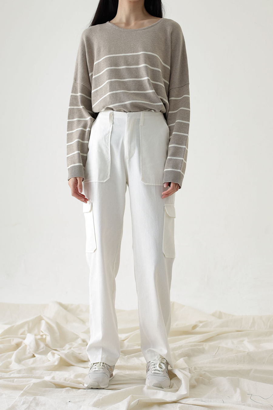 Offwhite Mill Trousers