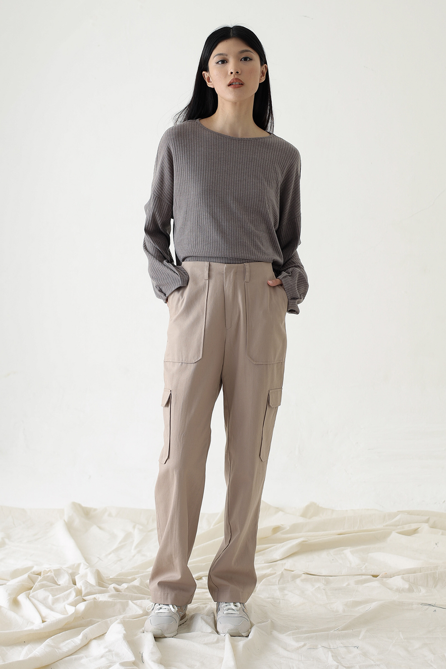 Taupe Mill Trousers