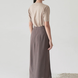 Caise Wood Skirt