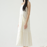 Offwhite Plume Dress