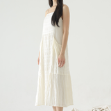 Offwhite Plume Dress