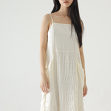 Offwhite Plume Dress