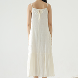 Offwhite Plume Dress