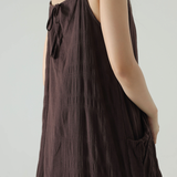 Espresso Plume Dress