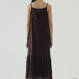 Espresso Plume Dress