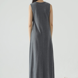 Brushed Stone Sled Dress