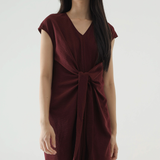 Burgundy Maunsell Dress