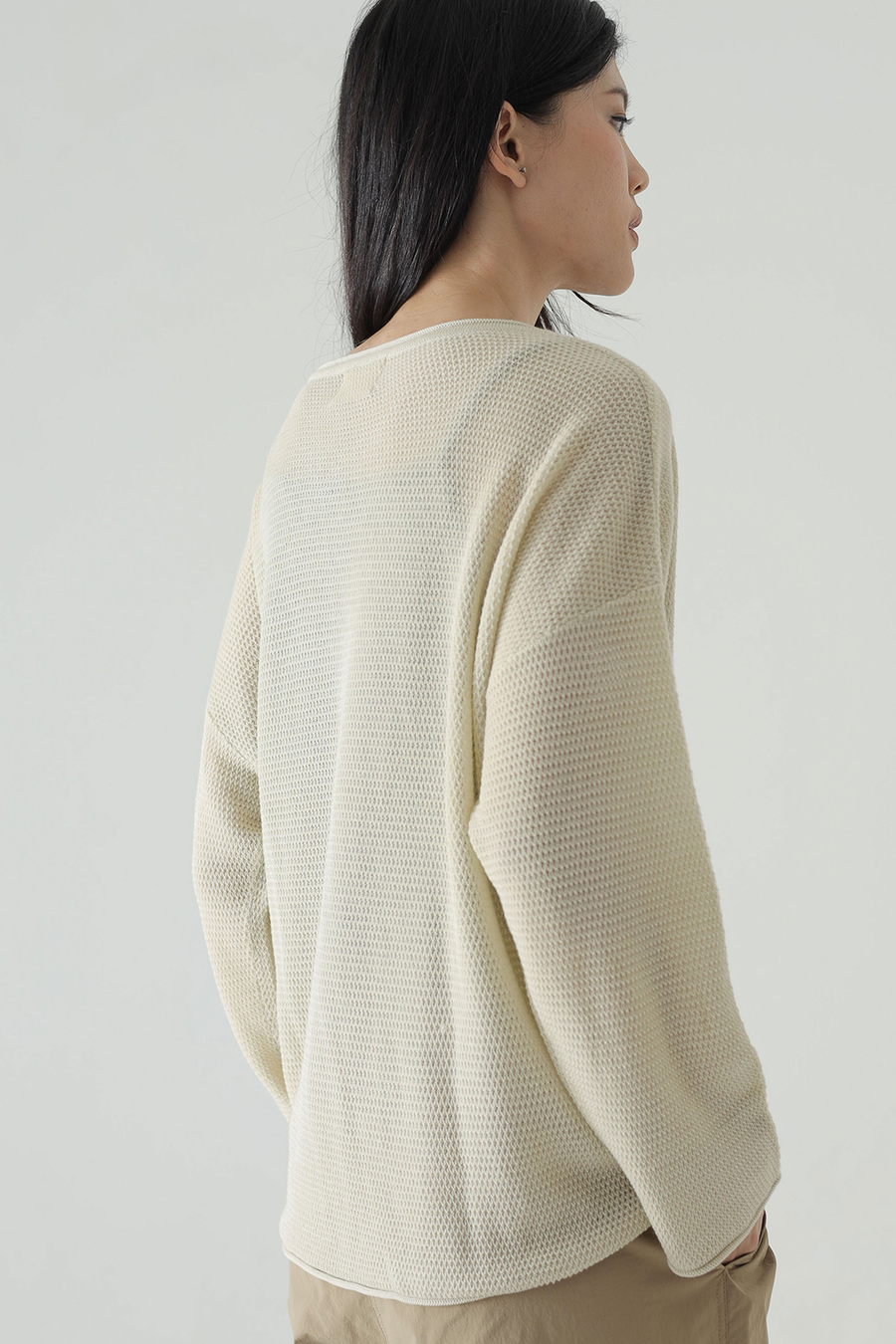 Cream Halle Sweater