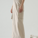 Cream Gene Maxi Skirt