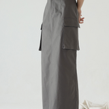 Charcoal Gene Maxi Skirt