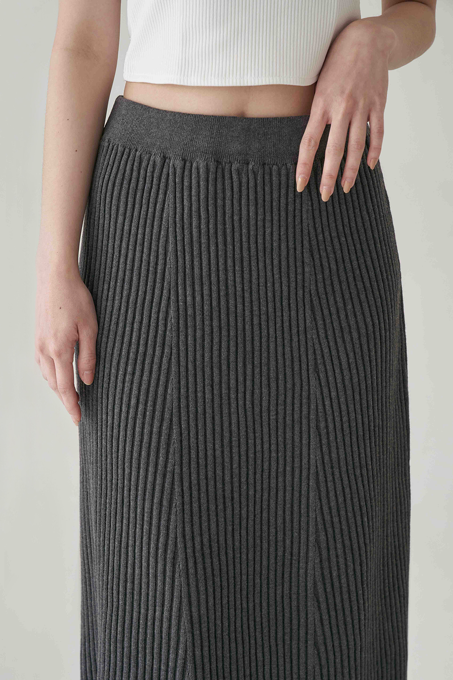 Charcoal Sou Skirt