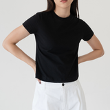 Black Basic Tee