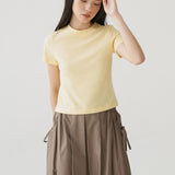 Yellow Basic Tee