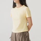 Yellow Basic Tee