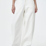 Offwhite Barrel Pants