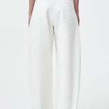 Offwhite Barrel Pants