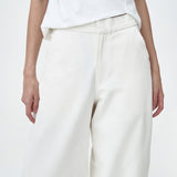 Offwhite Barrel Pants