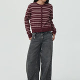 Blush Mocha Elmore Stripes