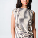 Beige Navy Sora
