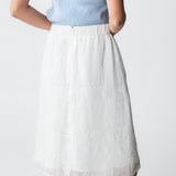 White Petal Haera Skirt
