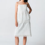 White Bloom Haera Skirt